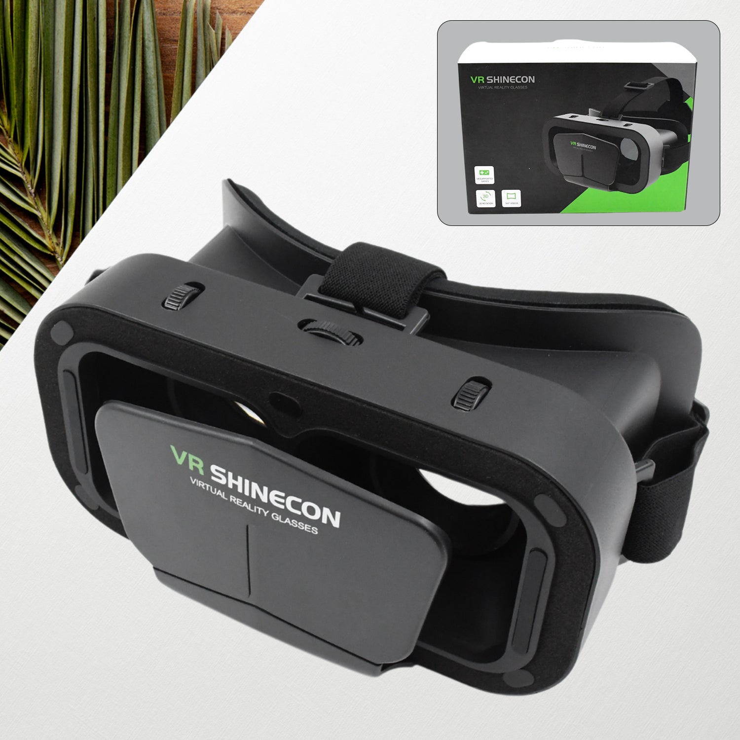 3d VR Headset Compatible with iPhone & Android Virtual Reality VR Goggles For 3D VR Movies Video Games (1 Pc) 3d VR Headset Compatible with iPhone & Android Virtual Reality VR Goggles For 3D VR Movies Video Games (1 Pc)